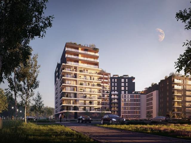 Nowoczesne 3 pokojowe mieszkanie z balkonem i garażem