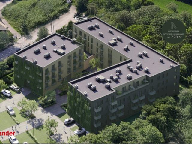 Nowoczesne 3 pokojowe mieszkanie z balkonem i widokiem