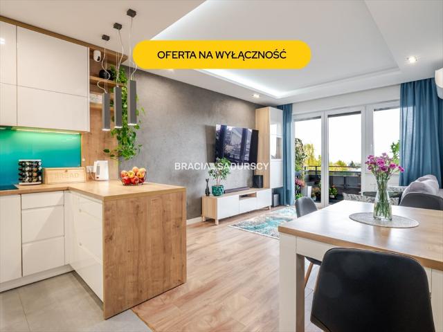 Nowoczesne 3 pokojowe mieszkanie z klimatyzacją, balkon