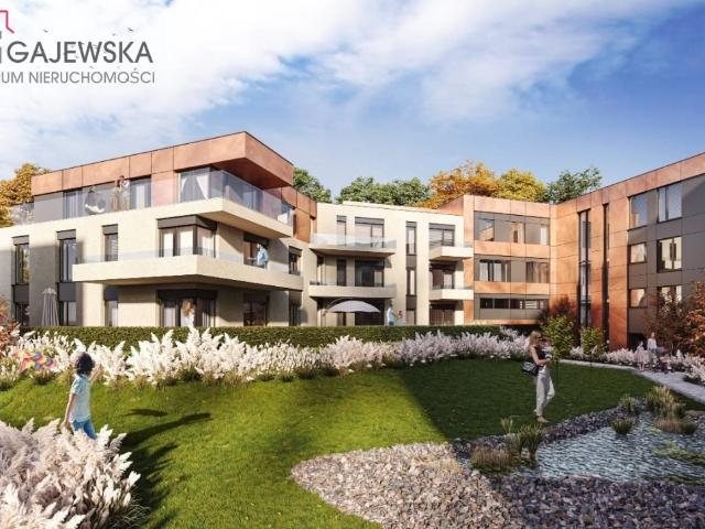 Nowoczesne 3 pokojowe mieszkanie z tarasem i ogródkiem