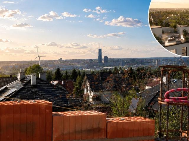 Nowoczesne 3 pokojowe mieszkanie z tarasem na dachu