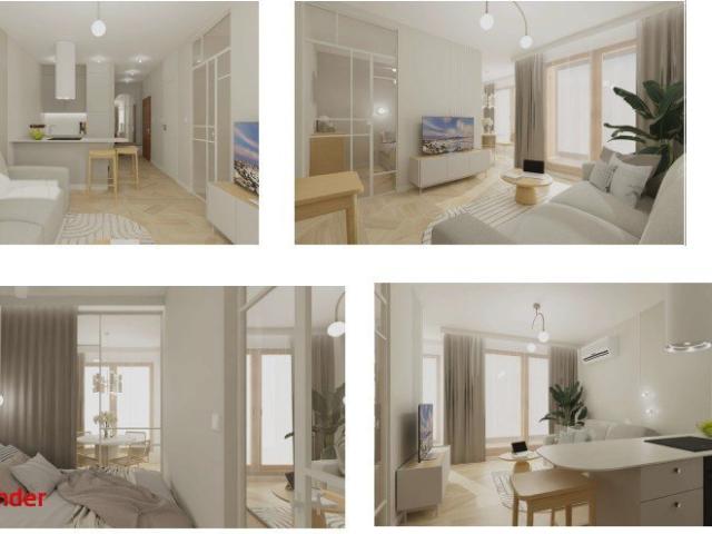 Nowoczesne 41,5 m² z projektem aranżacji, blisko centrum
