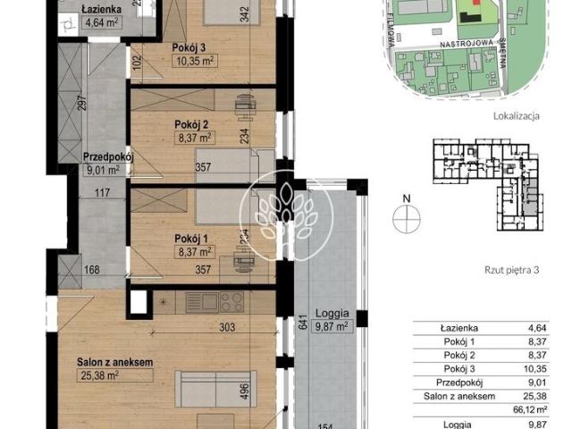 Nowoczesne 4 pokojowe mieszkanie z balkonem Bydgoszcz