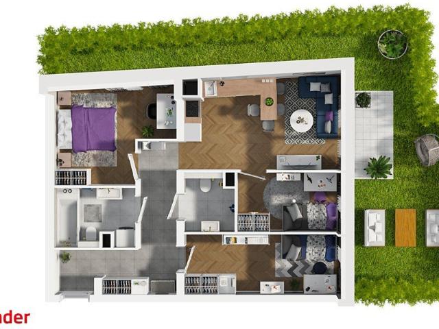 Nowoczesne 63 m2 smart home blisko Ronda Matecznego