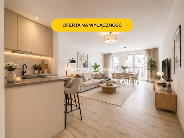 Nowoczesne 75 m² w Klinach, 2 balkony, możliwość 3 pokoi
