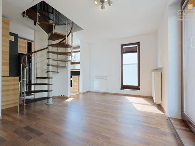 Nowoczesne 85 m² dwupoziomowe mieszkanie z tarasem i garażem
