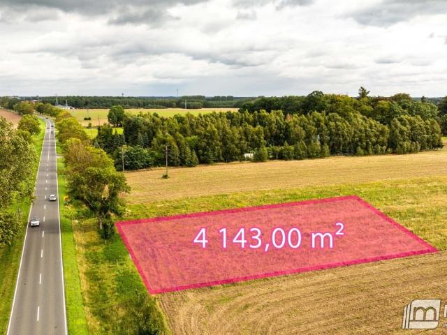 Działka inwestycyjna 4143 m² przy S6 – gotowa pod zabudowę