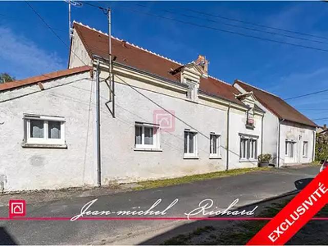 Noyers sur Cher 41140 Achat / Vente maison 8 pièces t8 jardin