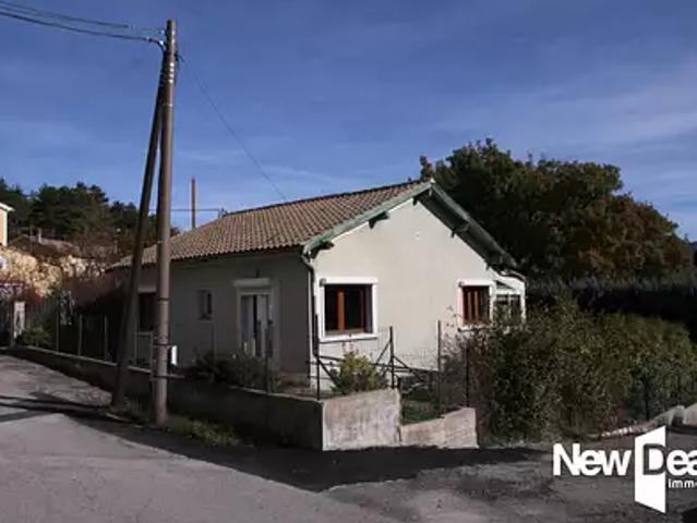 Noyers sur Jabron 04200 Achat / Vente maison 3 pièces t3 terrasse