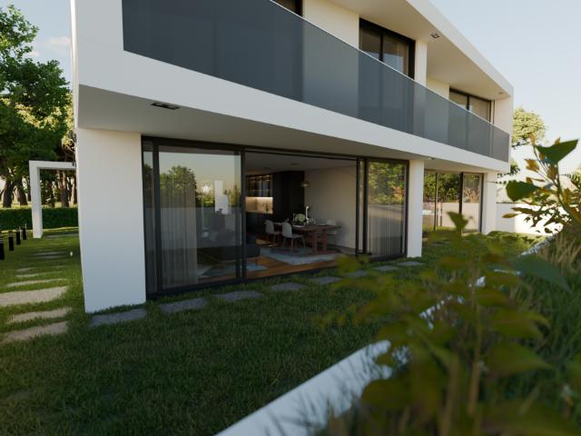 NUOVA VILLA 4.5 DI DESIGN CON GRANDE GIARDINO A GRAVESANO