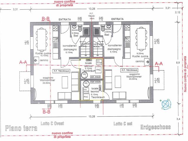 Nuova costruzione a faido casa bifamiliare 4,5 locali con giardino e vista montagna | dreamo. Ch