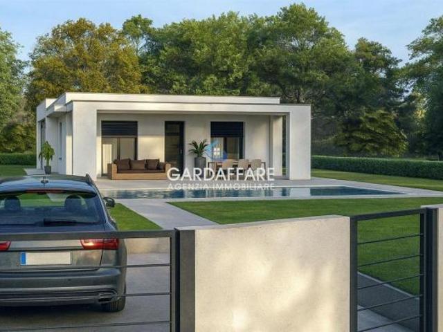 NUOVISSIMA E MODERNISSIMA VILLA A MANERBA DEL GARDA