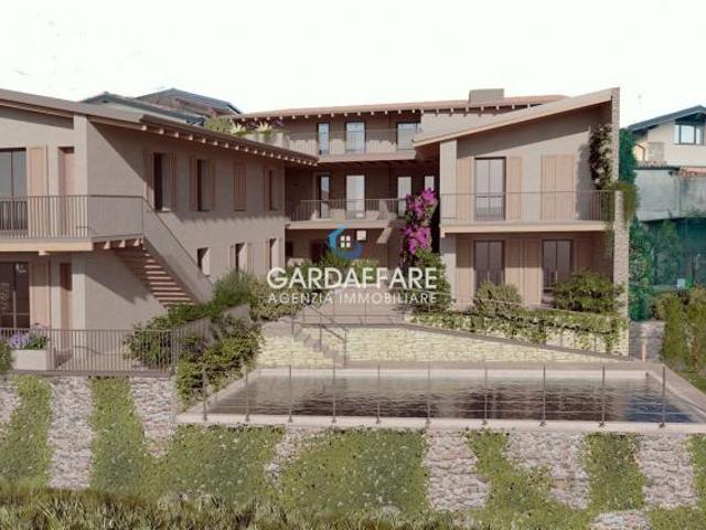 NUOVO TRILOCALE AL PRIMO PIANO VISTA LAGO DI PROSSIMA REALIZZAZIONE A MANERBA DEL GARDA