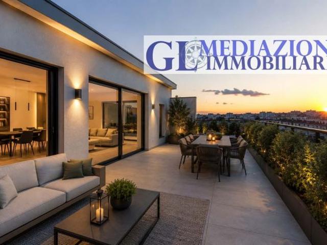 Nuovo appartamento con tre camere e ampio terrazzo abitabile
