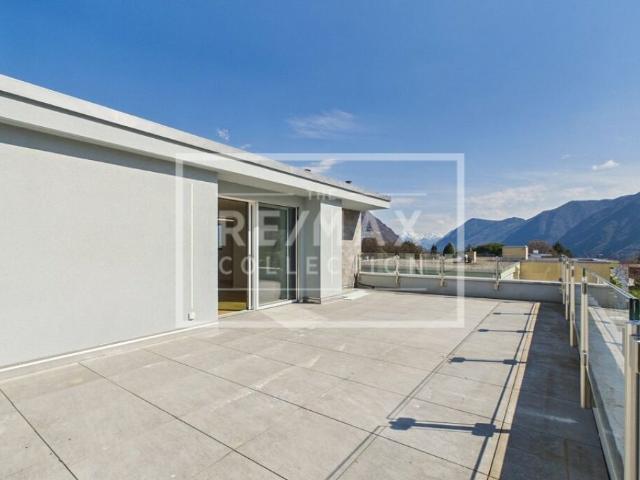 Nuovo e moderno appartamento duplex di 3 ½ locali con ampia terrazza e splendida vista
