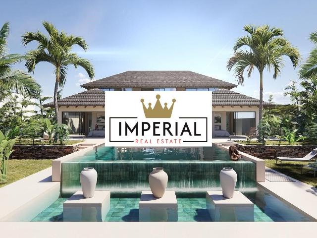 Nueva villa con amarre de 24 m y diseño tropical en el canal. 350m² Empuriabrava