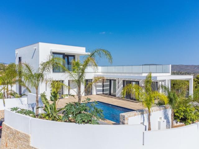 Nueva villa de lujo moderna con vistas panorámicas al mar y. 424m² Moraira