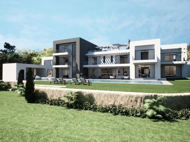Nueva Villa de lujo fuera de planta en zona muy deseable de Sotogrande Alto