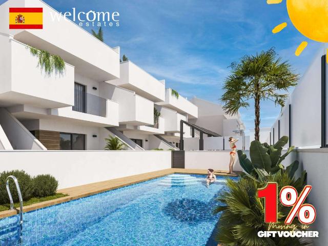 Nuevas casas adosadas en San Pedro del Pinatar – Modernidad. 0m² San Pedro del Pinatar