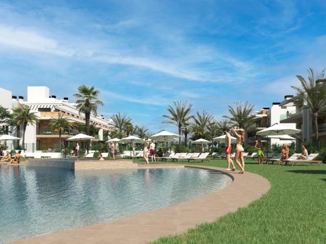 NUEVO COMPLEJO RESIDENCIAL CERCA DE LA SERENA GOLF, LOS ALCA. 105m² Los Alcázares