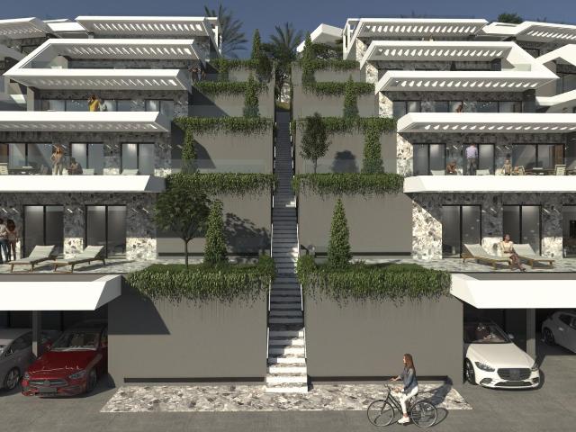 NUEVO COMPLEJO RESIDENCIAL DE APARTAMENTOS DE 2 DORMITORIOS CON VISTAS AL MAR EN FINESTRAT