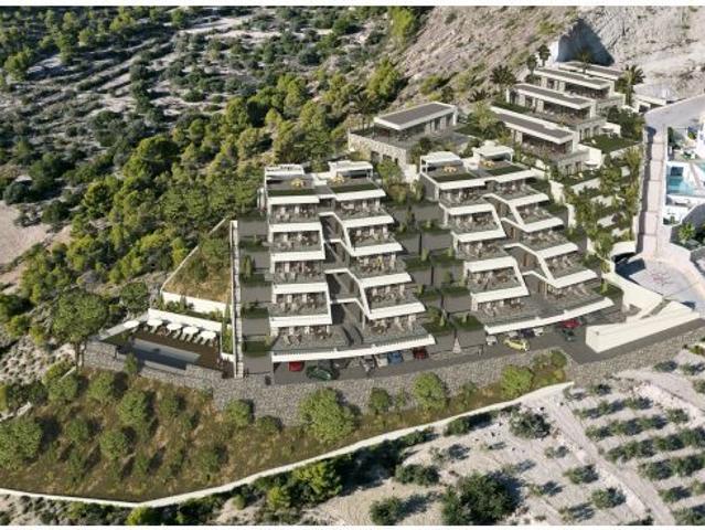 NUEVO COMPLEJO RESIDENCIAL DE APARTAMENTOS DE 2 DORMITORIOS CON VISTAS AL MAR EN FINESTRAT