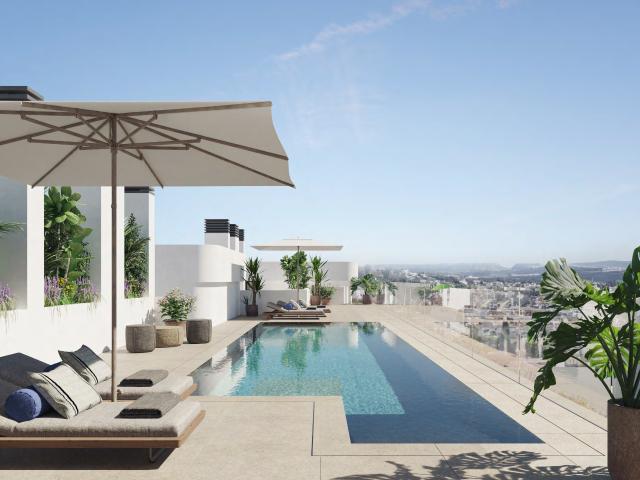 Nuevo desarrollo, nuevos apartamentos, Estepona, piscina, centro, playa, nuevo proyecto