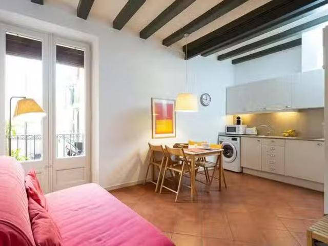 Acogedor Piso de 1 habitación en La Rambla