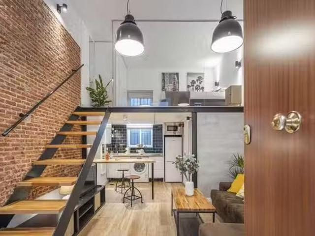 ¡Recién llegado! Piso de 1 habitación en Madrid