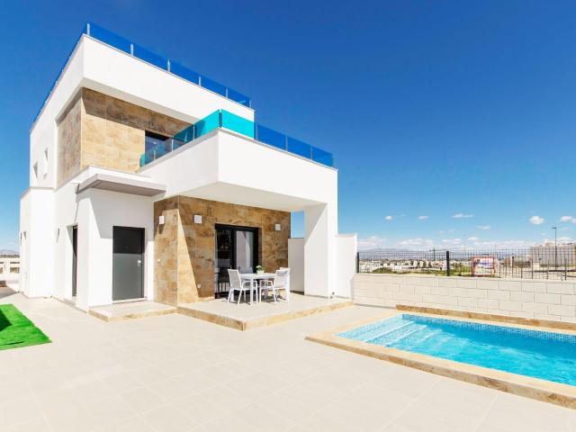 Nuevo proyecto de villas independientes de estilo moderno ub. 150m² Polop