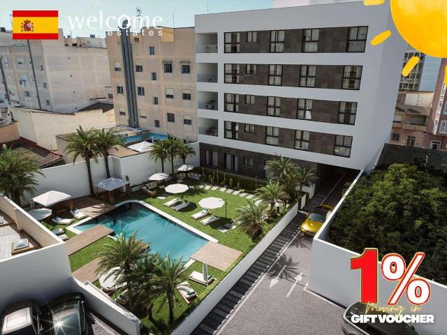 Nuevos apartamentos en desarrollo en el centro de Guardamar. 0m² Guardamar del Segura