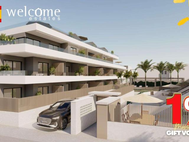 Nuevos apartamentos y bungalows en venta en Pilar de la Hora. 28m² Pilar de la Horadada