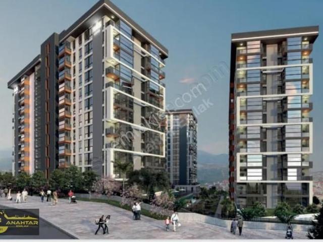 Nurs Arte'de Havuz Cepheli, 1+1 Satılık Daire Fırsatı