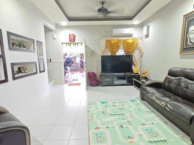 Nusa Bayu Gelang Patah Double Storey partial furnished