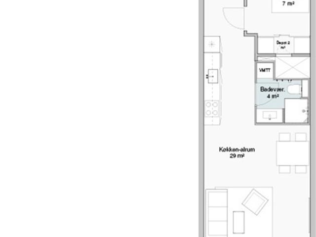 Nyopførte lejemål i flot og moderne boligkompleks, Odense M, Fyn