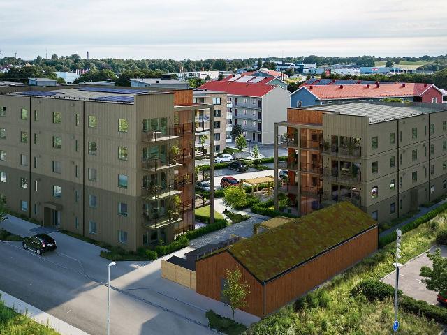 Nyproduktion till salu i Falkenberg Nybyggnation BRF Kornetten i Falkenberg | Länsförsäkringar Fastighetsförmedling