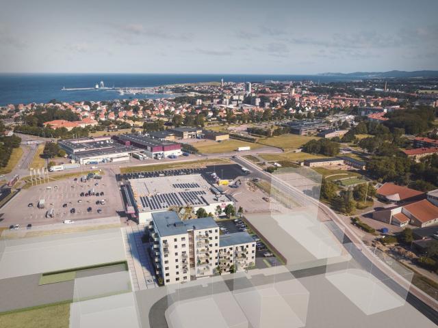 Nyproduktion till salu i Höganäs Terrassen kooperativ hyresrätt för dig som har fyllt 65 år | Länsförsäkringar Fastighetsförmedling