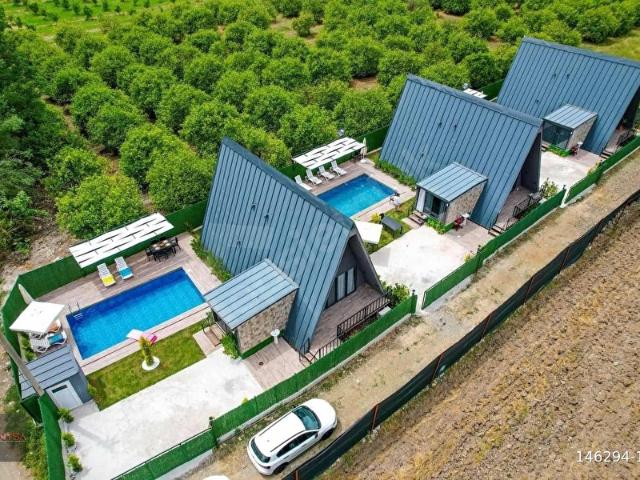 NYSA EMLAK'TAN 3 ADET MÜSTAKİL HAVUZLU SATILIK BUNGALOW