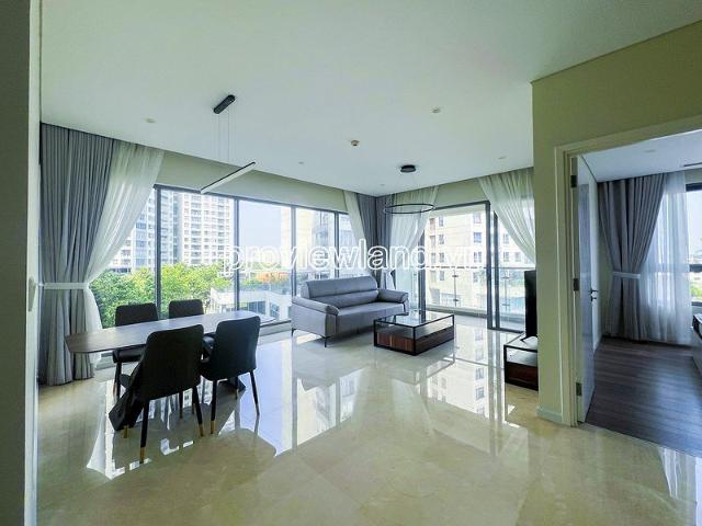 Đảo Kim Cương cho thuê căn hộ tháp Maldives căn góc với 3 phòng ngủ nội thất đầy đủ