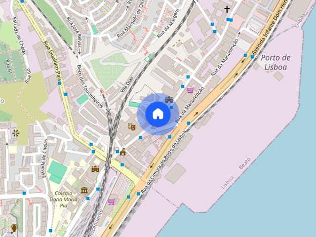 O Lux Apartment esta localizado em Lisboa