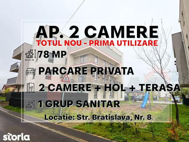 Ocazie: Ap. NOU | 78 mp | balcon | Prima Utilizare | Parcare | Video