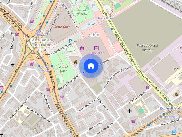 Obor 5' Metrou Bd Ferdinand Nou Centrala Parcare Terasa PetFriendly