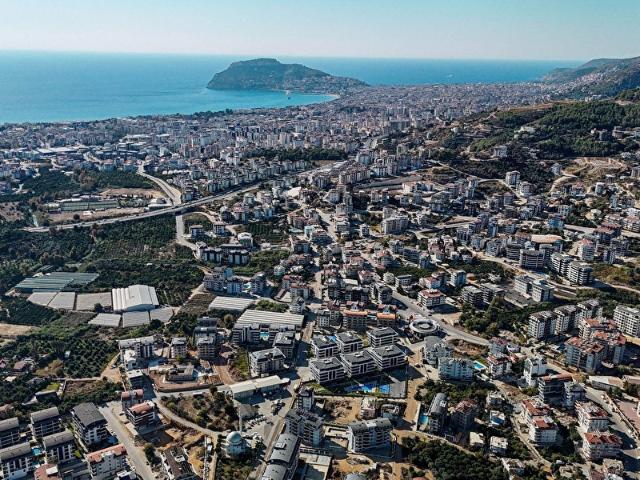 Oba Çarşamba Merkezi Konumda Site İçi Satılık Sıfır 3+1 Daire