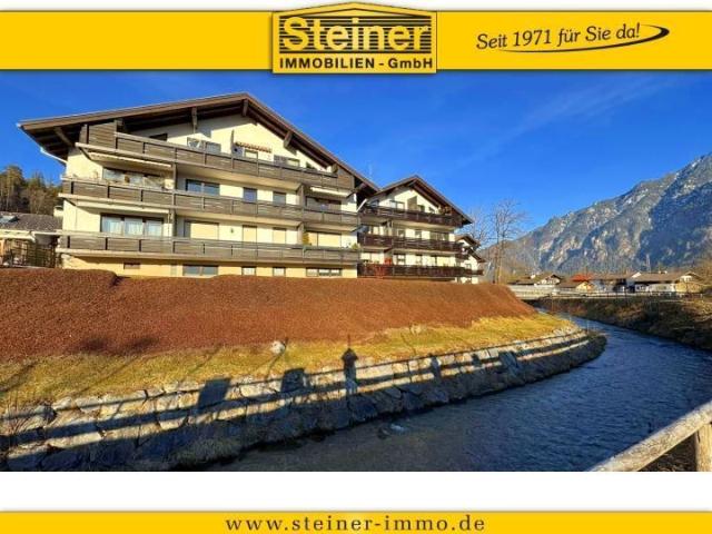 Oberau: NEUER PREIS 2 Zimmer Balkon Wohnung ca. 58 m², 1. OG, Keller, EBK, TG Platz a. W