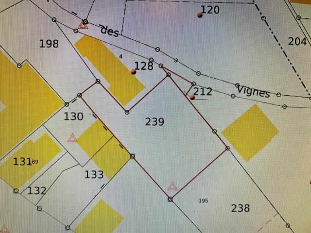 OBERDORF ILLTALL Terrain de 620m2