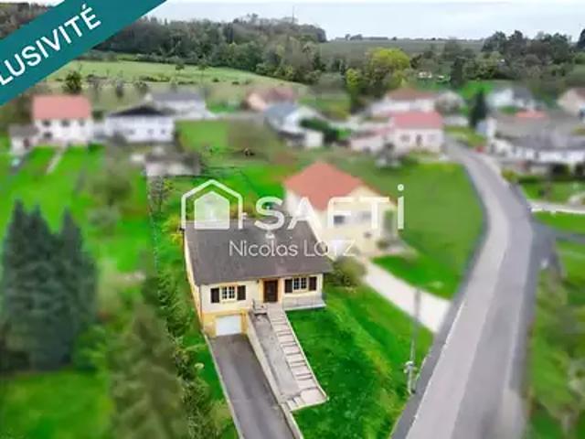 Oberdorff 57320 Achat / Vente maison 4 pièces t4 parking