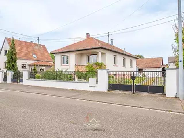 Oberhoffen sur Moder 67240 Achat / Vente maison 5 pièces t5