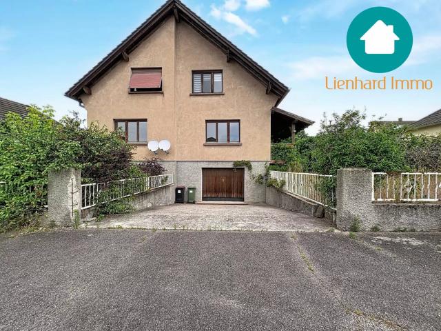 OBERHOFFEN SUR MODER Maison 6 pièces 180m2 sur 7 ares quartier