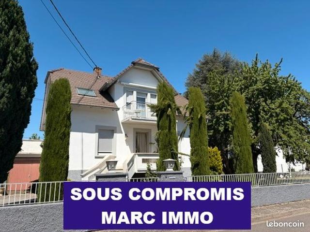 OBERHAUSBERGEN belle maison 7 pièces au calme avec jardin
