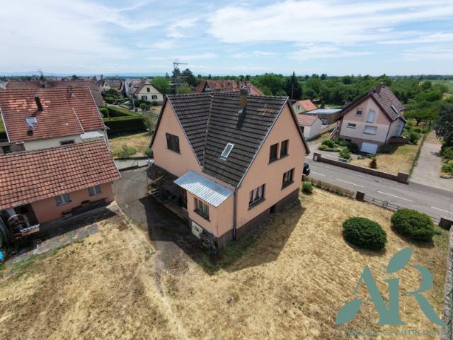 Obernai, beau potentiel pour cette maison individuelle sur plus